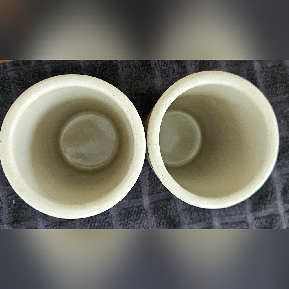 Roseville Stoneware Tumblers Set of Two - Picture 5 of 5